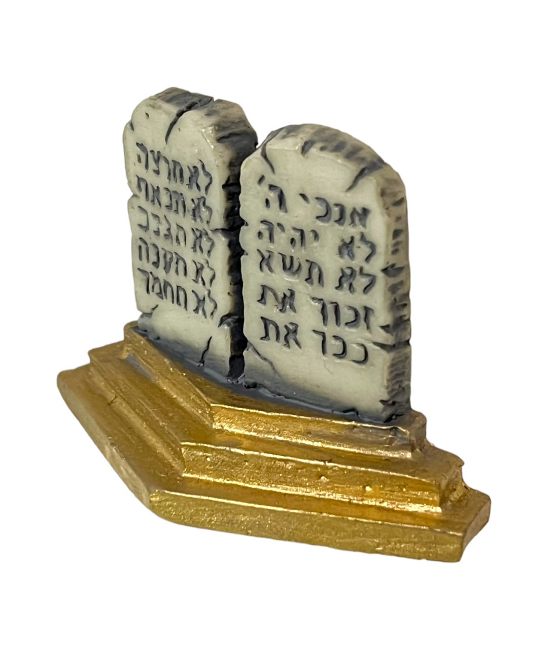 Pedra Dez Mandamentos Hebraico Pequena
