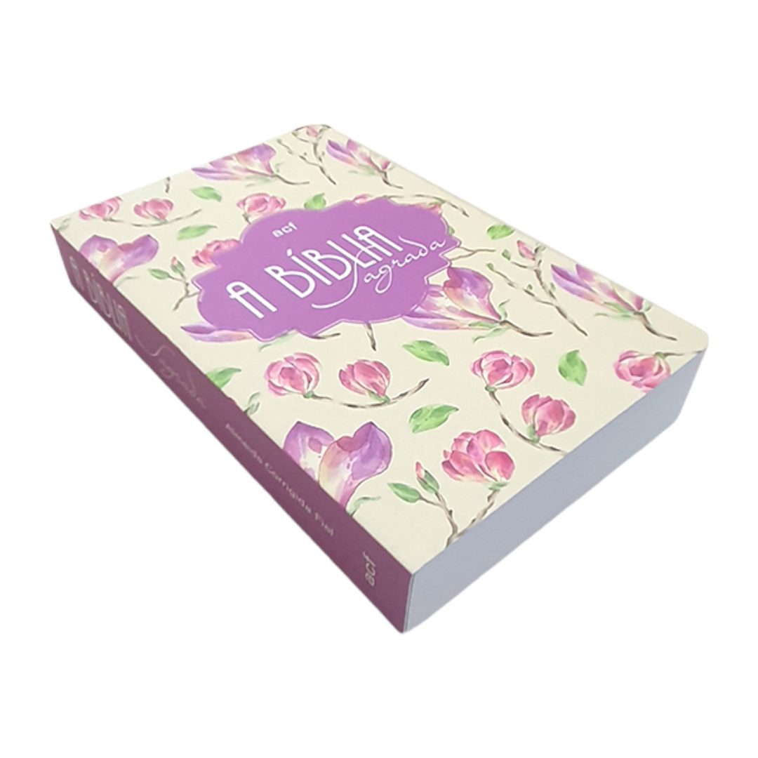 Bíblia Letra Gigante Brochura Lilás