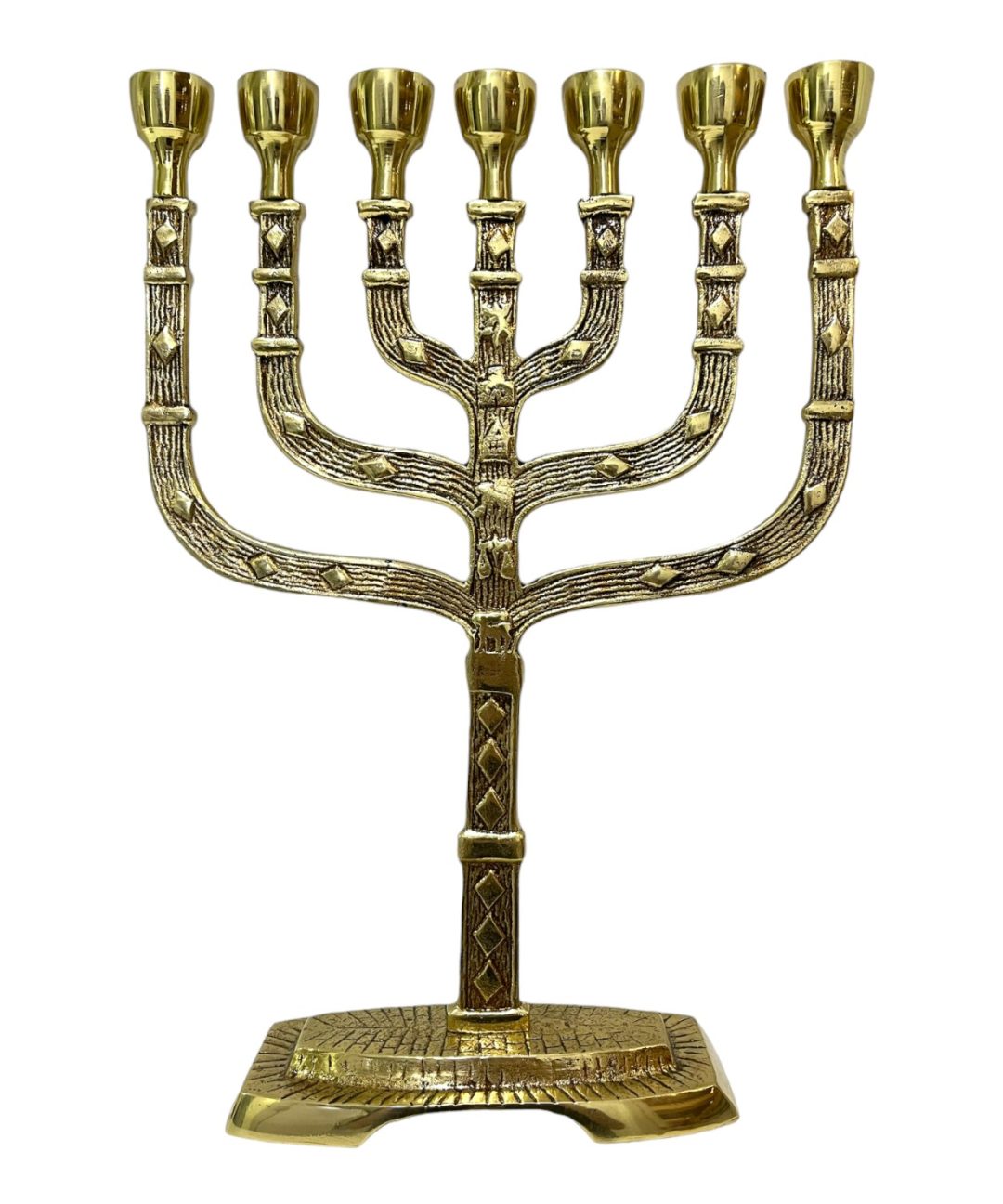 Candelabro Bronze Artesanal Médio