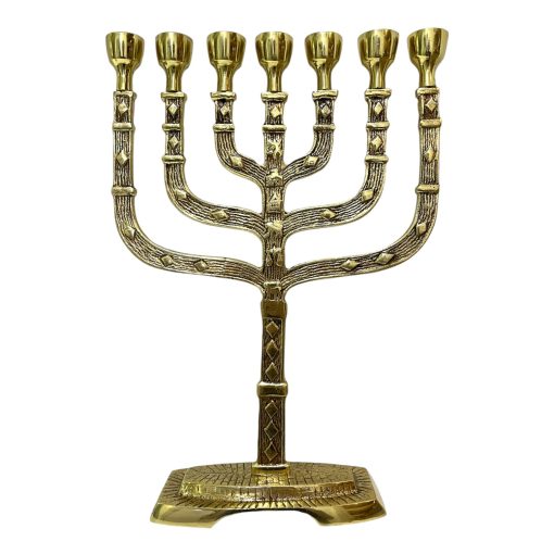 Candelabro Bronze Artesanal Médio