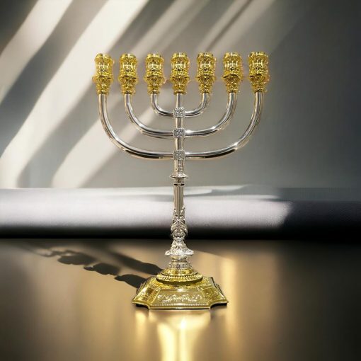 Candelabro Ouro e Prata - Imagem 2