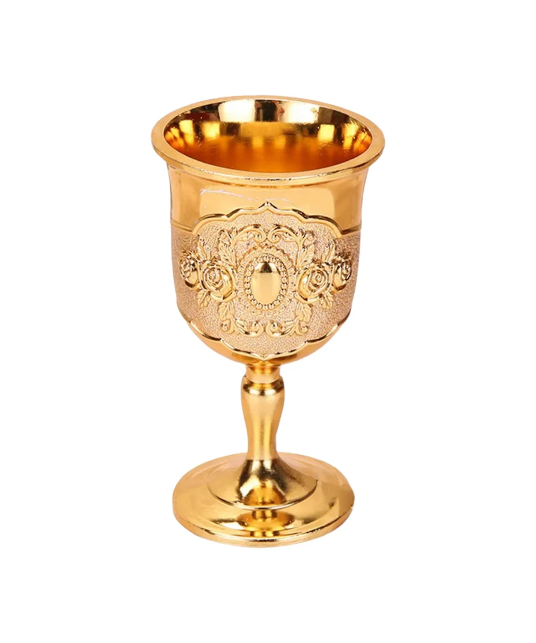 Taça Dourada Metal Pequena 30ml