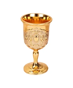 Taça Dourada Metal Pequena 30ml