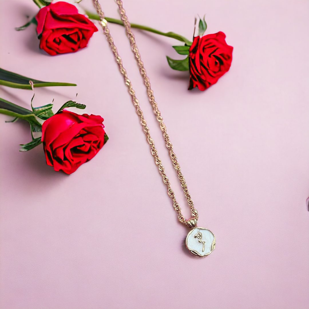 Colar Rosa de Saron