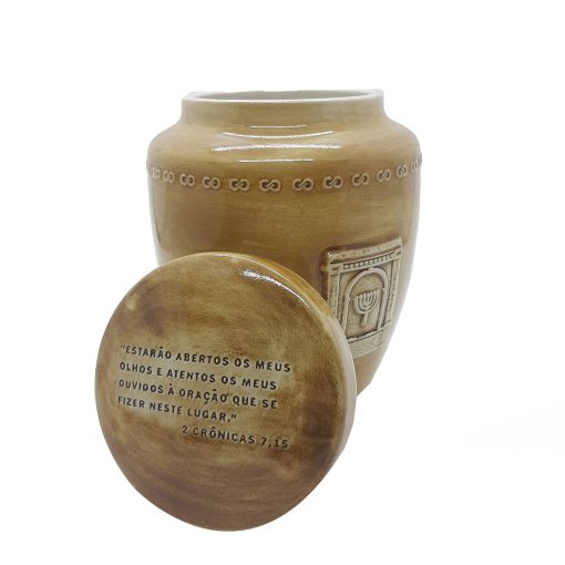 POTE CANDELABRO ESCURO - Imagem 2