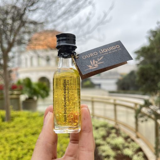 Azeite das Maiores Riquezas com Ouro 24K - Pequeno