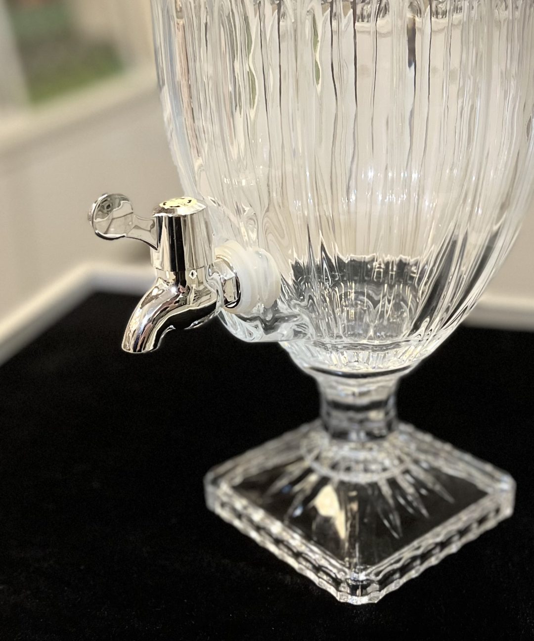Dispenser de Cristal com Pé - 4L