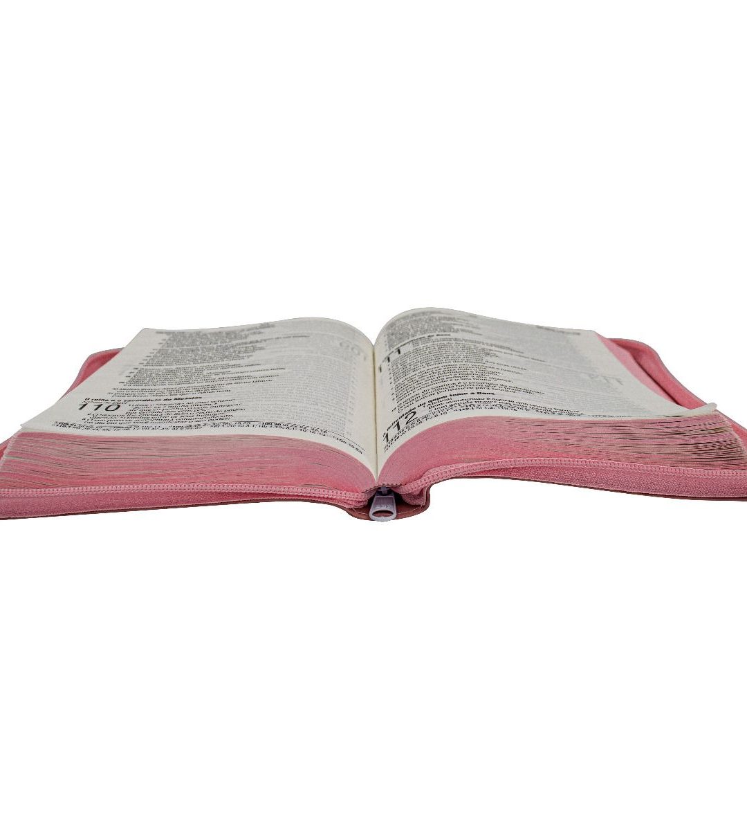 Bíblia Rosa com Zíper
