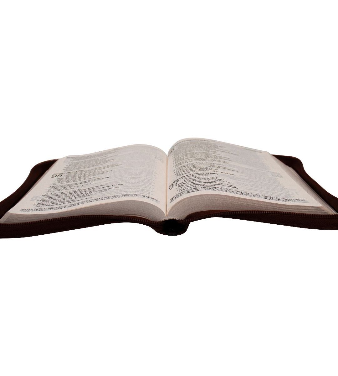 Bíblia Vinho com Zíper