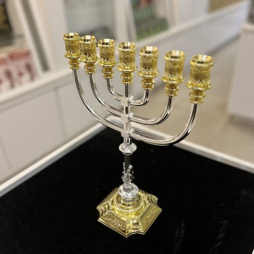 Candelabro Ouro e Prata - Imagem 3
