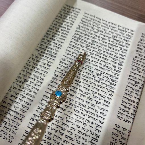 Torá Importada de Israel com Capa e YAD - Imagem 4