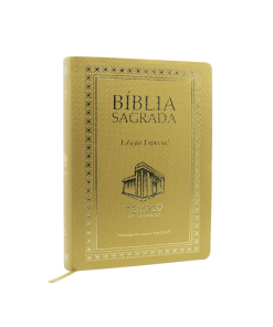 Bíblia Dourada Templo de Salomão | ACF