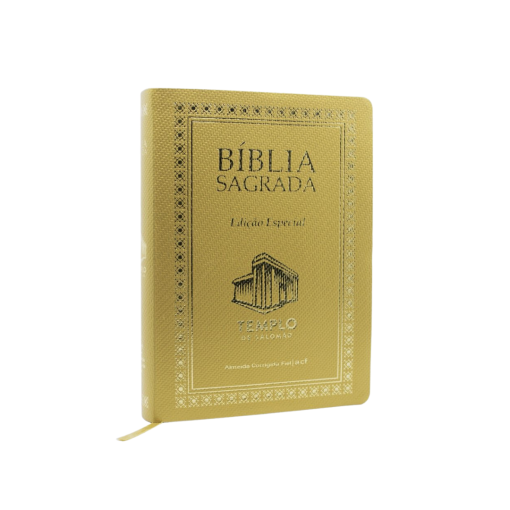 Bíblia Dourada Templo de Salomão | ACF
