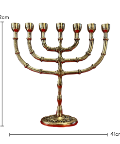 Candelabro Bronze Maciço Artesanal