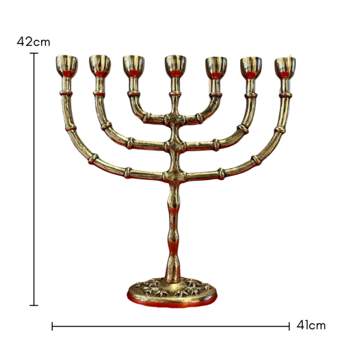 Candelabro Bronze Maciço Artesanal