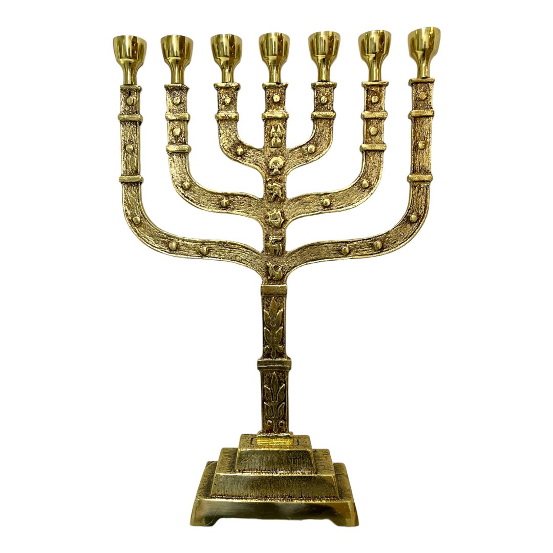 Candelabro Bronze Artesanal Grande