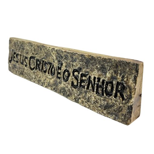 Pedra Jesus Envelhecida Grande - Imagem 3