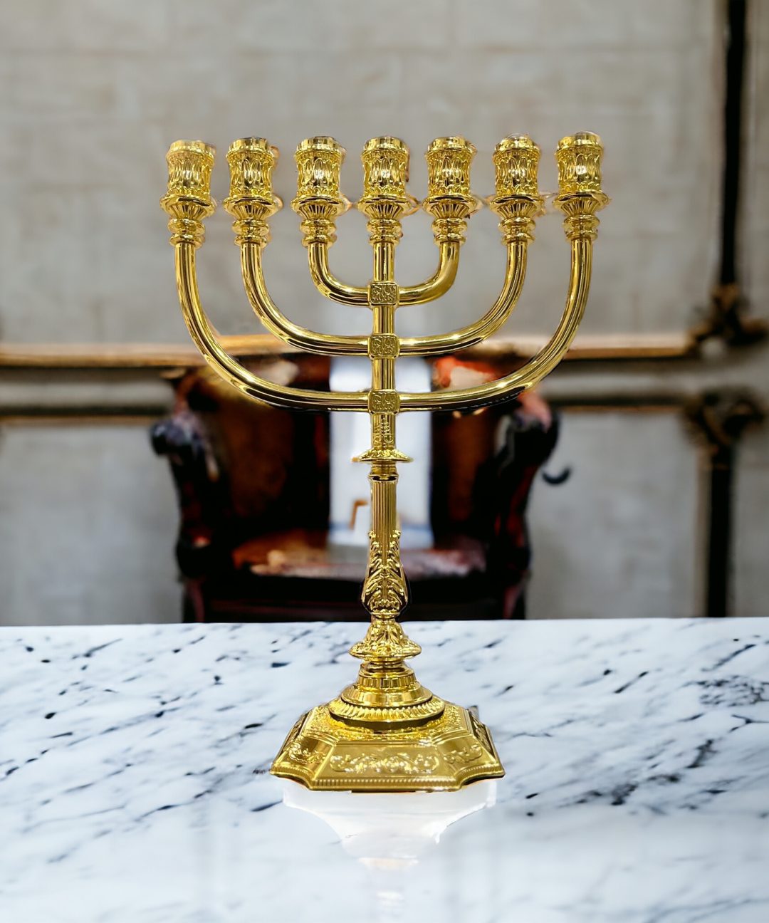 Candelabro Ouro