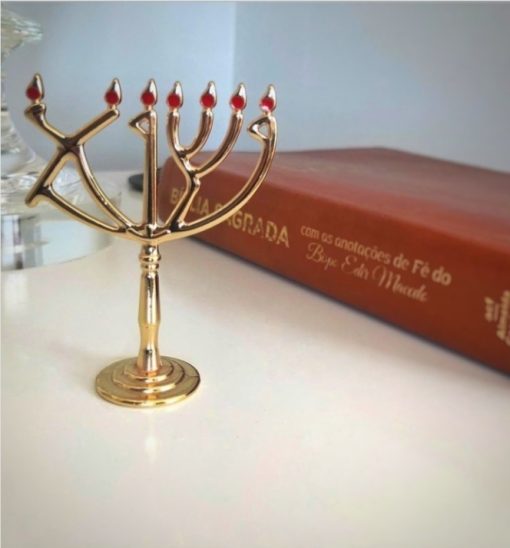 Mini Candelabro Yeshua Delicado - Imagem 2