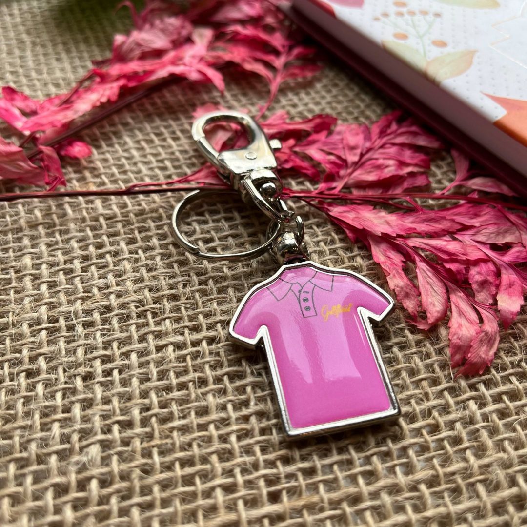 Chaveiro GodllyWood - Rosa Pink