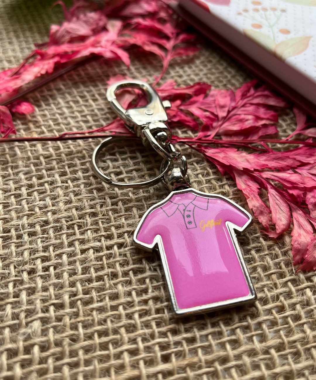 Chaveiro GodllyWood - Rosa Pink