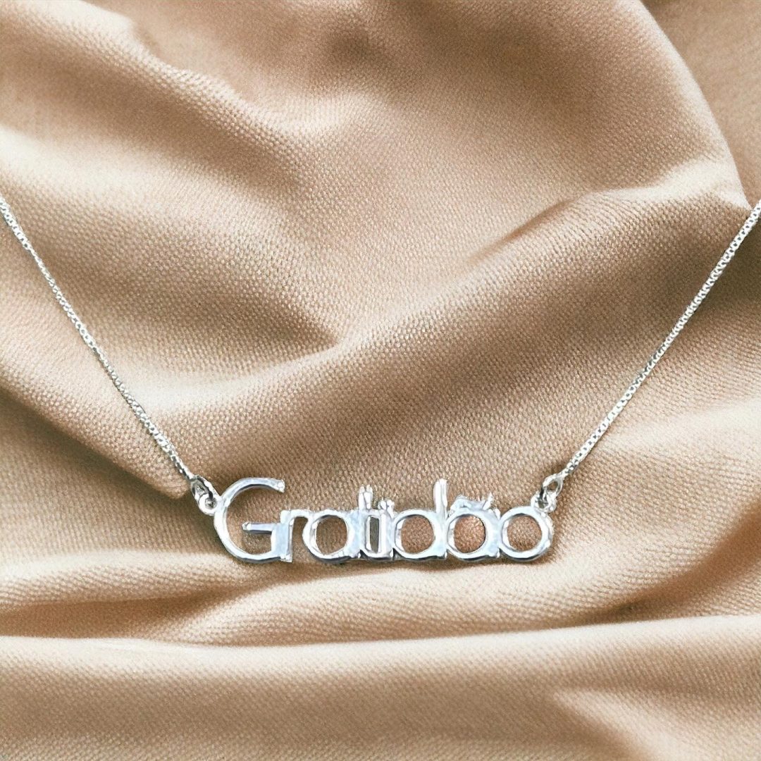 Gargantilha Gratidão | Prata 925