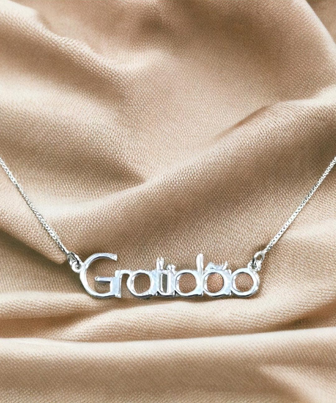 Gargantilha Gratidão | Prata 925