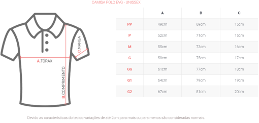 Camisa Polo EVG - Unissex - Imagem 3