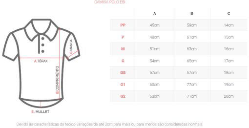 Camisa polo EBI - Imagem 3