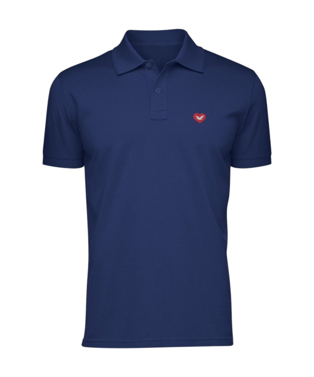 Camisa Polo Indumentaria Azul Masculina