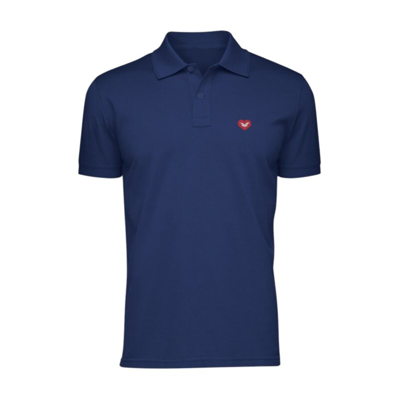 Camisa Polo Indumentaria Azul Masculina