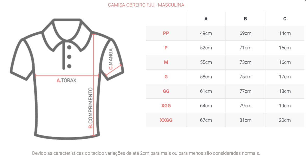 Camisa Obreiro FJU - Masculina - Image 2