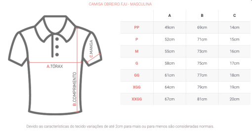 Camisa Obreiro FJU - Masculina - Imagem 2