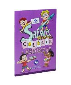Salmos para Colorir e Memorizar - Português e Libras