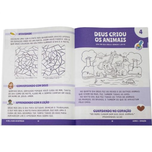 Estudando com a Bíblia - Criação (Livro 1) - Imagem 3