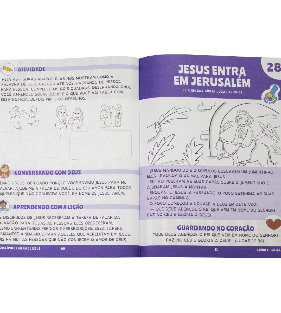 Estudando com a Bíblia - Criação (Livro 1)