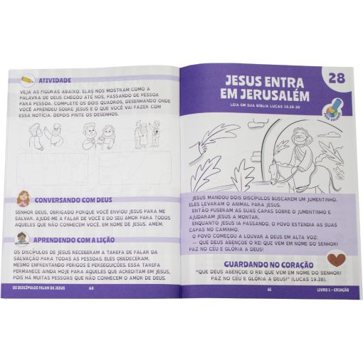 Estudando com a Bíblia - Criação (Livro 1) - Imagem 2