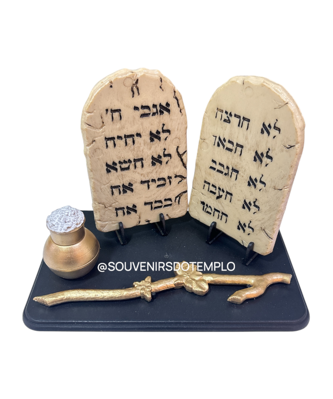 Kit Utensílios Arca da Aliança em base abs