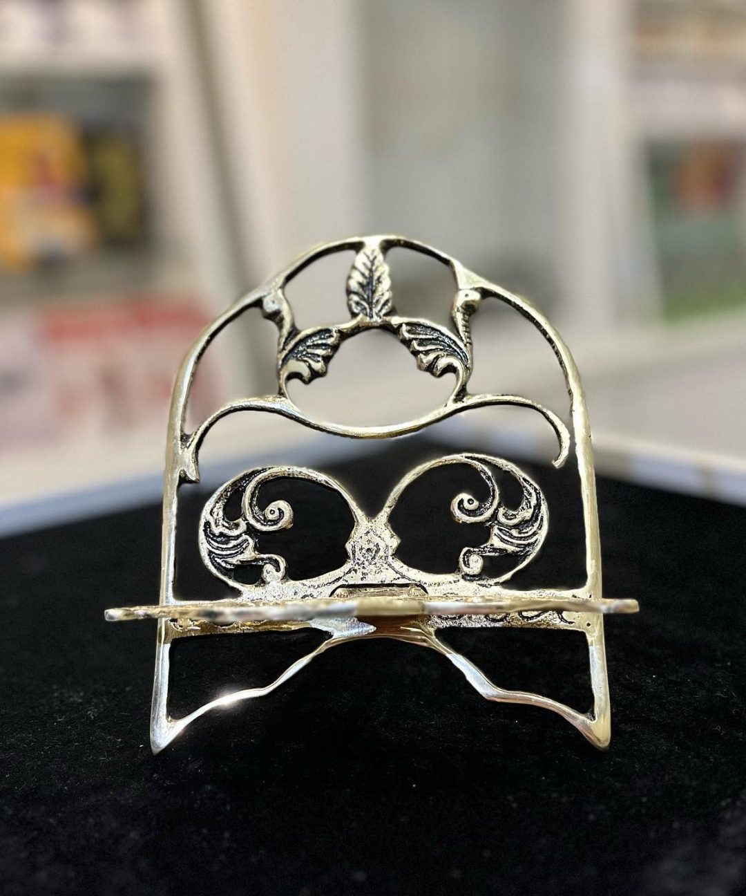 Porta Bíblia Bronze Pequeno