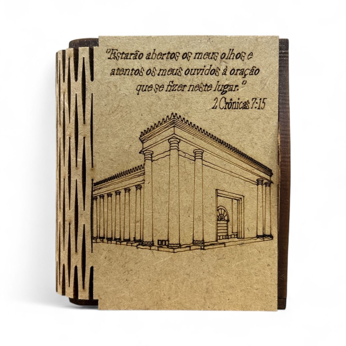 Caixinha de Promessa Crua - Templo de Salomão - Imagem 2