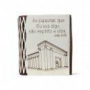 Caixinha de Promessa Branca - Templo de Salomão
