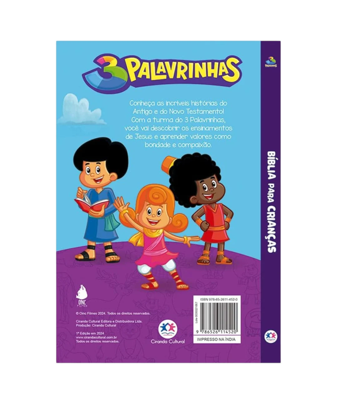 Bíblia para Crianças - 3 Palavrinhas