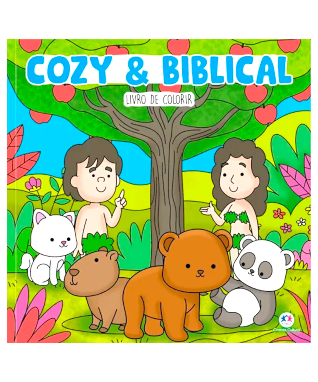 Livro de Colorir - Adão e Eva