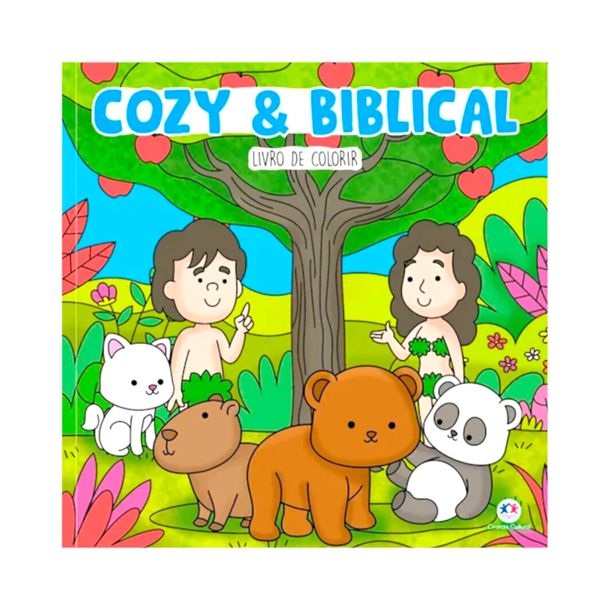 Livro de Colorir - Adão e Eva
