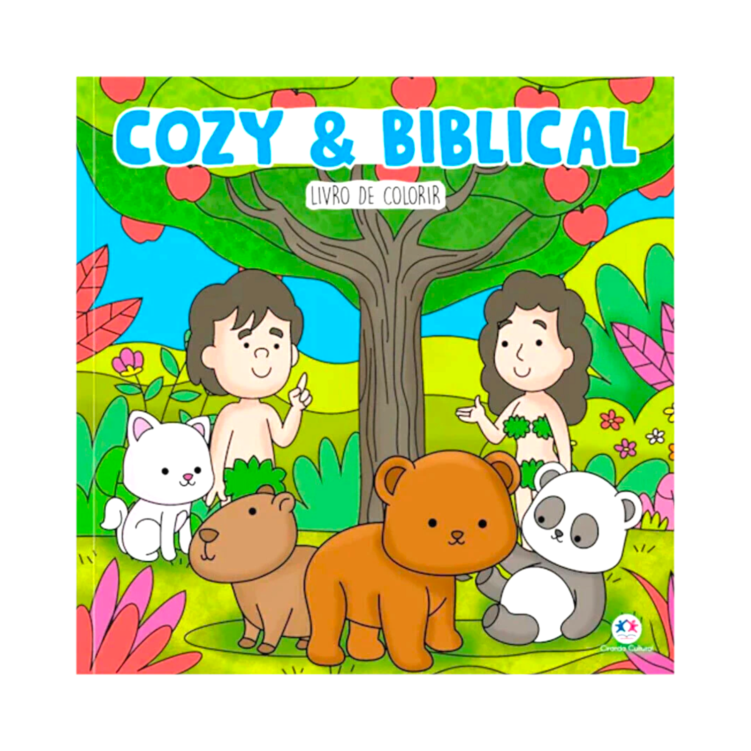 Livro de Colorir - Adão e Eva