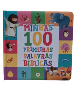 Livro Almofadado médio Minhas 100 primeiras palavras bíblicas