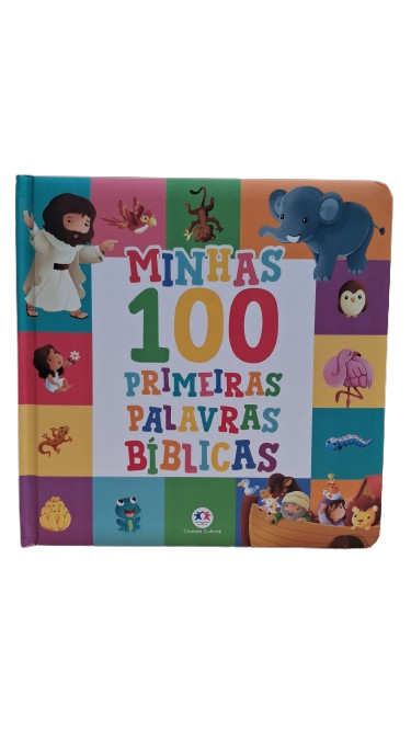Livro Almofadado médio Minhas 100 primeiras palavras bíblicas