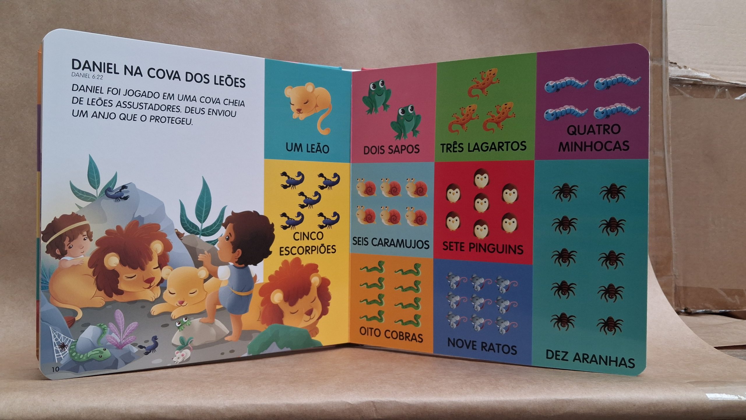 Livro Almofadado médio Minhas 100 primeiras palavras bíblicas - Imagem 3