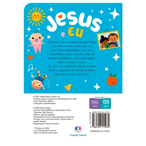 Livro Almofadado médio Jesus e Eu - Imagem 4
