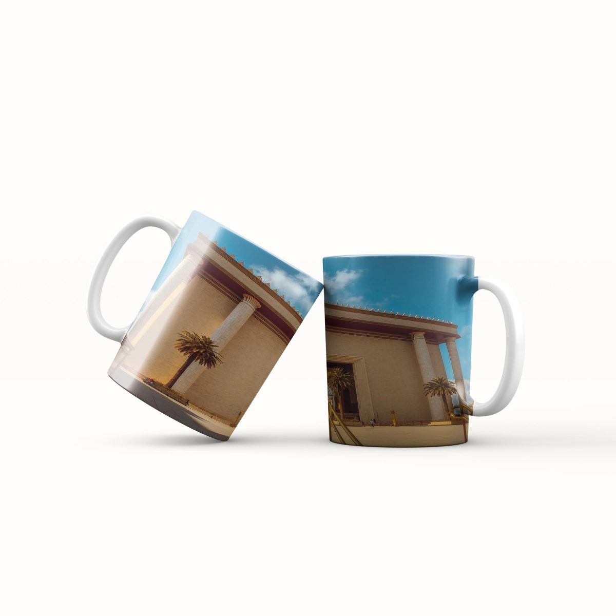 Caneca Templo de Salomão dia